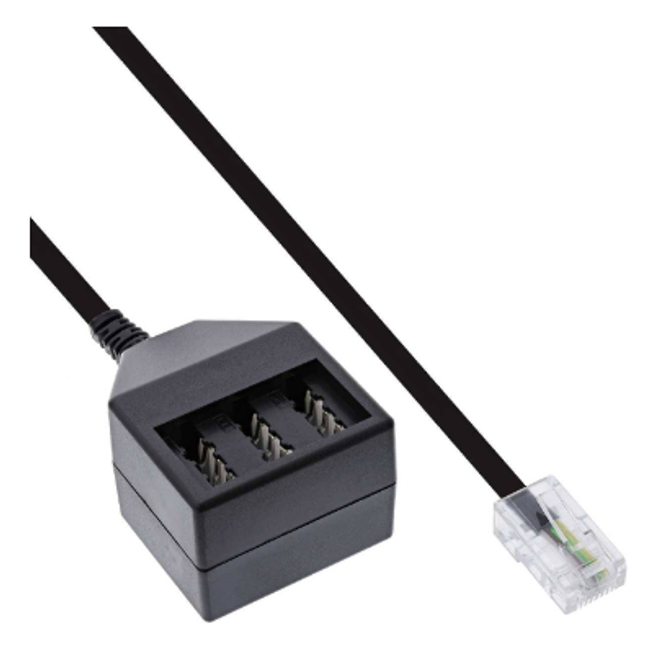 TAE kabel Adapter RJ45 vtič na TAE NFN vtičnico 20 cm ZO_B1M-06274 1