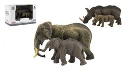 Animals safari ZOO 14cm nastavite plastic 2pcs 2 vrst v polje 16x11x9. 5 cm RM_00311471