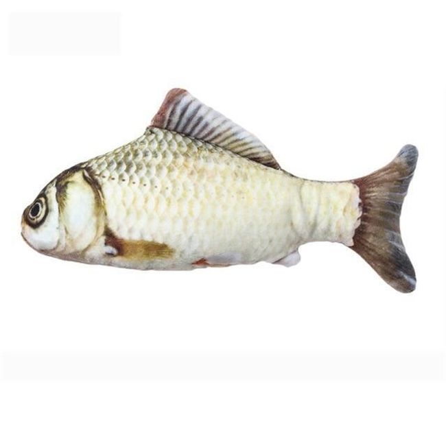 Hračka pro kočky - plyšová ryba 1