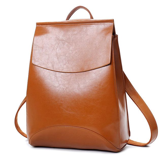 Mestský elegantný batoh v imitácii kože 1