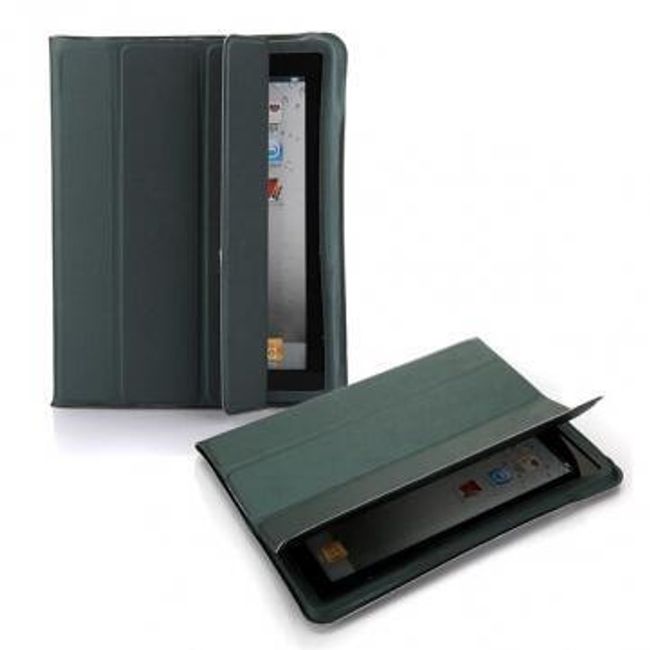 Magnetický chytrý kryt pro iPad 2 - černý 1