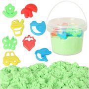 Magiczny piasek w płynie 250g + foremki