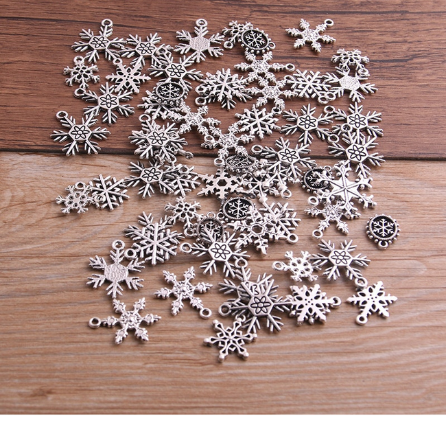 Bižuterní komponenty Snowflake 1