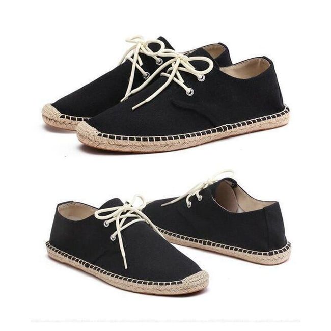 Espadrile pentru bărbați Mozzo Black, Marimea pantofilor: ZO_231819-39 1