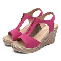 Ženski sandali s platformo - različne barve