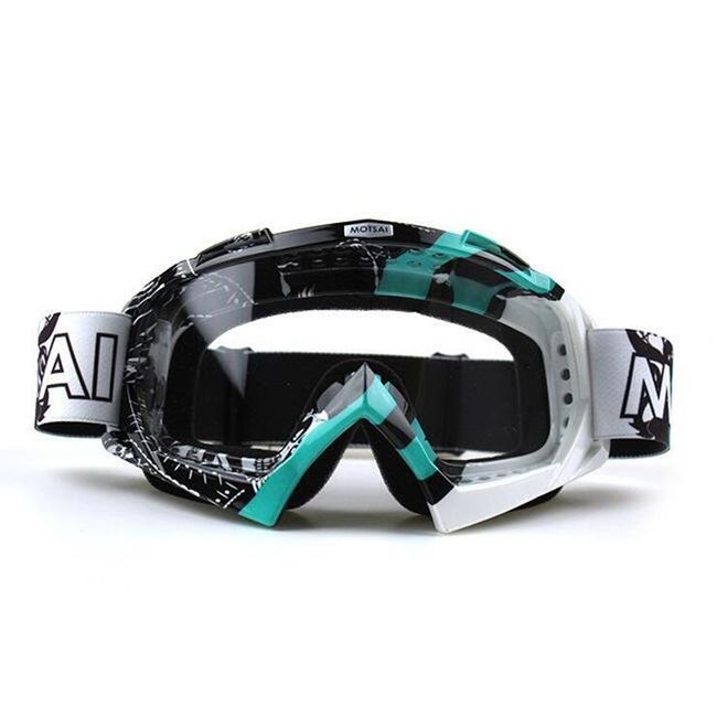 Ochelari motocross cu lentile tranparente și colorate 1