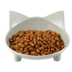 Castron pentru animale de companie în formă de cap de pisică