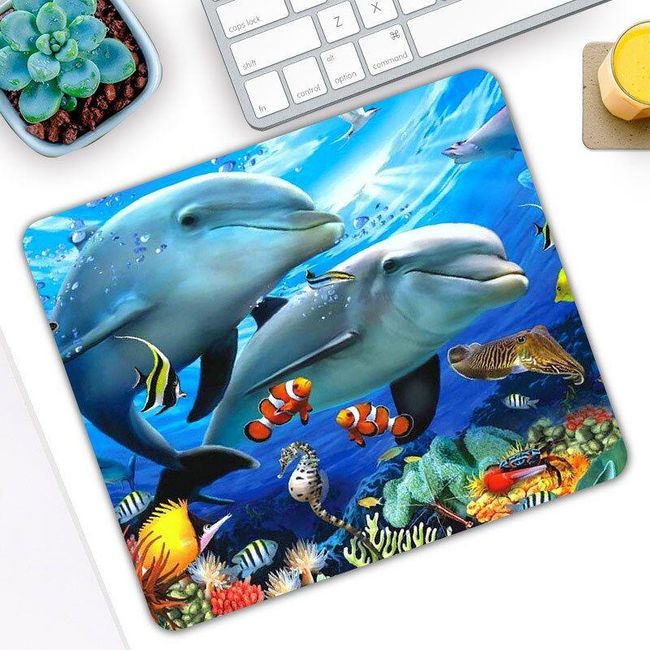 Mouse pad Dolphin 1