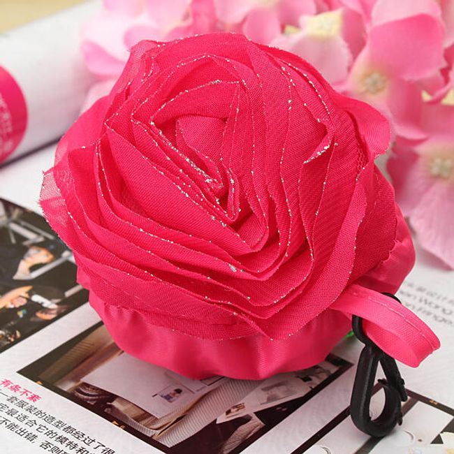 Praktická taška s motívom ruže - 6 farieb 1