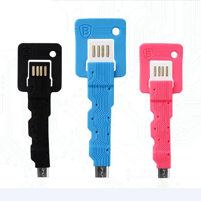 Micro USB klíčenka ve 3 barvách 1
