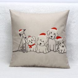 Božićna jastučnica sa psima