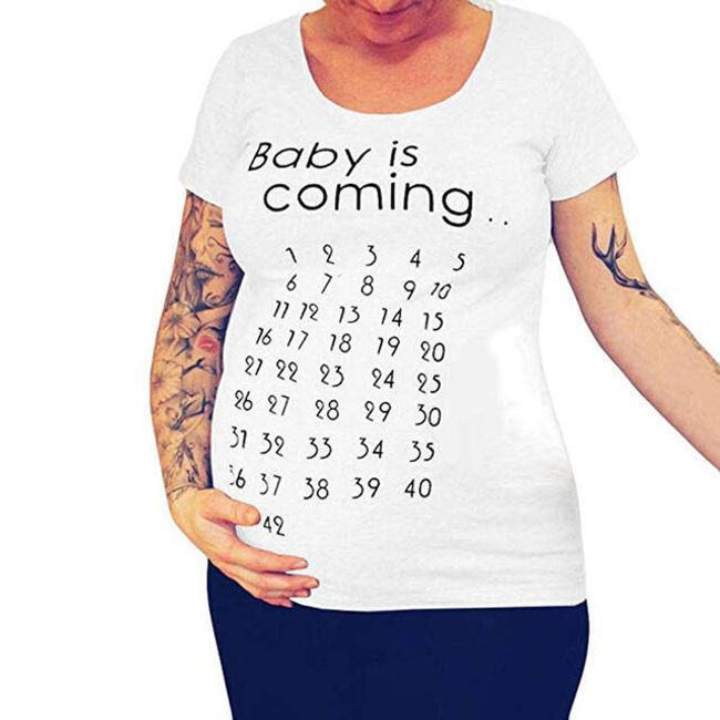 Damska ciążowa koszulka Alegra 1