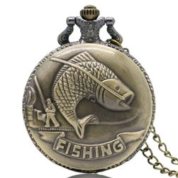 Žepna ura za ribiče Vintage