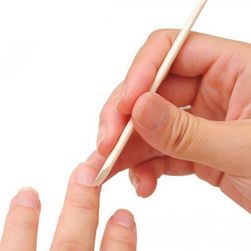 Štapić za nokte od bambusa - 10 komada