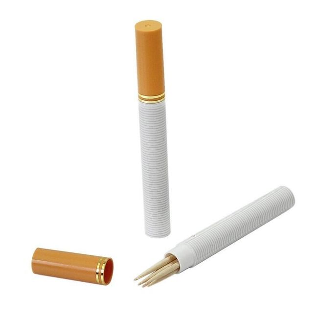 Cutie scobitori în formă țigară 1