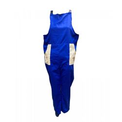 Dopasowane spodnie z lakierkiem - niebieskie, rozmiary XS - XXL: ZO_6f26070c-deb5-11ee-bc18-2a605b7d1c2f
