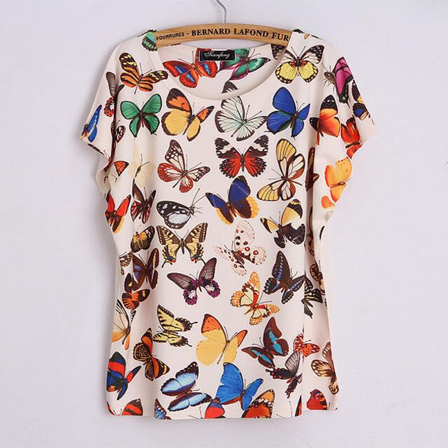 Tričko s motýliky 1