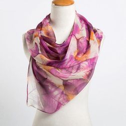 Dámský šátek s podzimními lístky - 7 barev