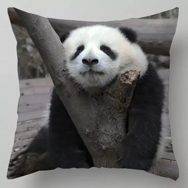 Povlak na polštář Panda 1