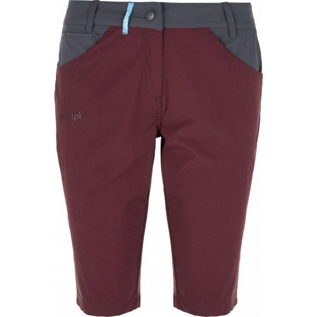 SYLANE Дамски къси панталони за открито w тъмно червено, Цвят: Червен, Текстилни размери CONFECTION: ZO_198545-36 1