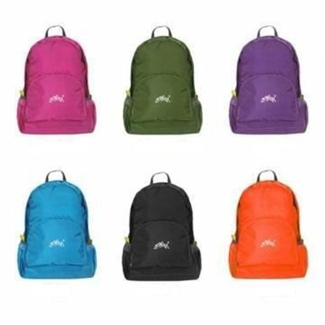 Skládací batoh pro cestovatele - 6 barev 1