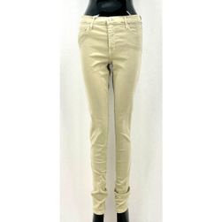 Damskie jeansy elastyczne C.O.J - khaki, Rozmiary KALHOTY: ZO_3823069e-a116-11ec-a4b6-0cc47a6c9c84