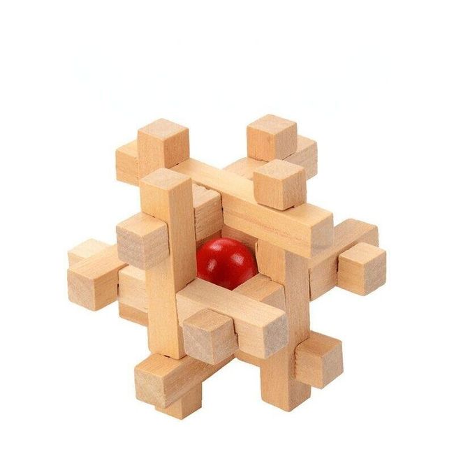 Puzzle drewniane - 7cm - 4 rodzaje Dallo 1