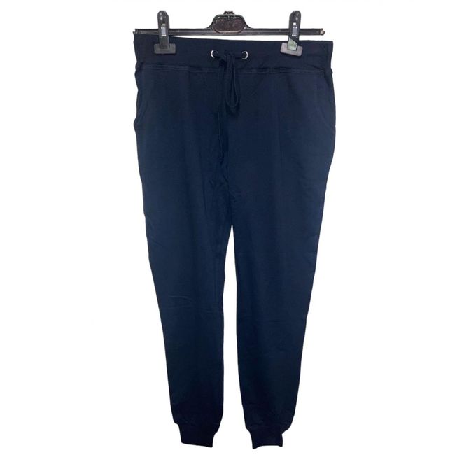 Damskie spodnie dresowe - ciemnoniebieskie ZO_256447 1
