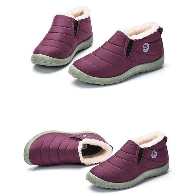 Unisex zimná členková obuv Pink, Veľkosti obuvi: ZO_236415-35 1