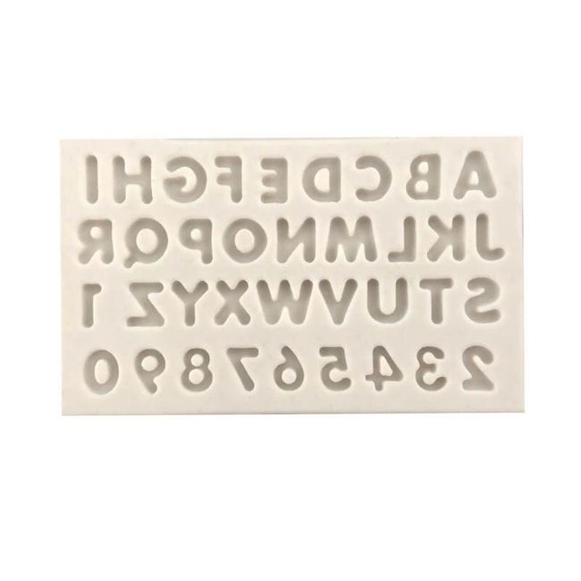 Silikonová forma Alphabet 1