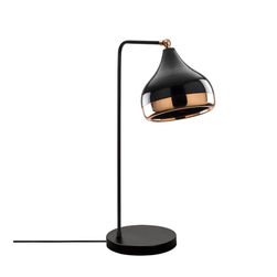 Настолна лампа в черно - меден цвят Yildo ZO_98-1E7206