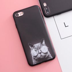 Husă pentru iPhone cu pisică sau câine