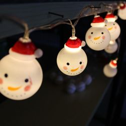 LED řetěz Snowman