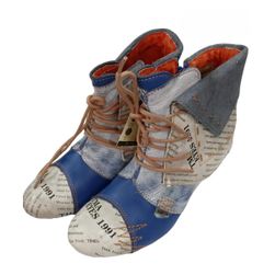 Дамски ботуши до глезена, Размери на обувките: ZO_269792-40