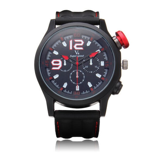 Pánské sportovní hodinky se silikonovým páskem - 3 barevné provedení 1