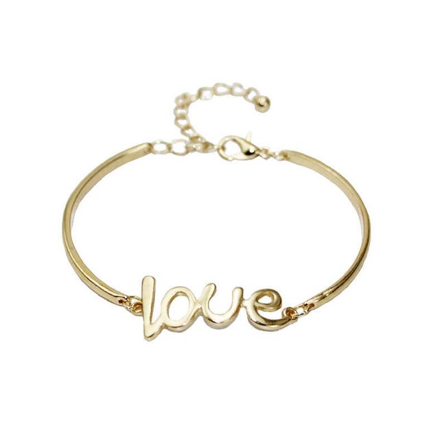 Náramek s nápisem LOVE 1