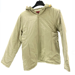 Otroška jakna s kapuco - svetel kaki, OTROŠKE velikosti: ZO_97440-140