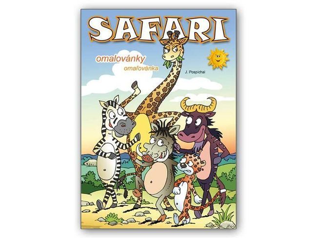 Omalovánky - Safari 1