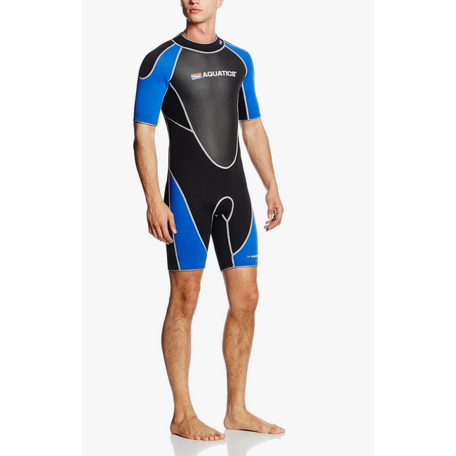 Къс неопренов костюм за възрастни, син/черен, размери XS - XXL: ZO_ff5756f4-03b9-11ef-9dbb-42bc30ab2318 1