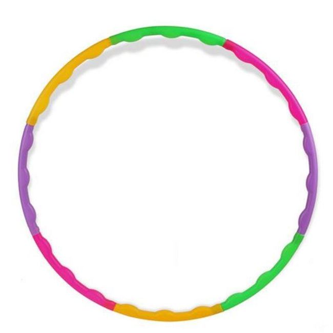 Dětská rozkládací hula hoop obruč - 65 cm 1