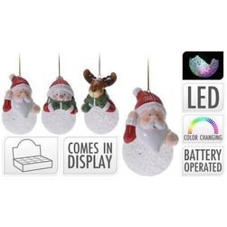 Decor de Craciun - figurina cu lumina LED schimbatoare (3 variante) ZO_PN000314