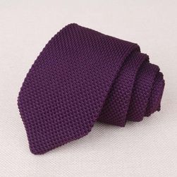 Pletená pánska kravata - 14 farieb