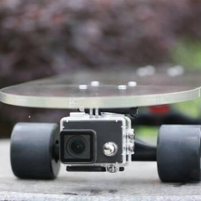 Držák na GoPro kameru na skateboard 1