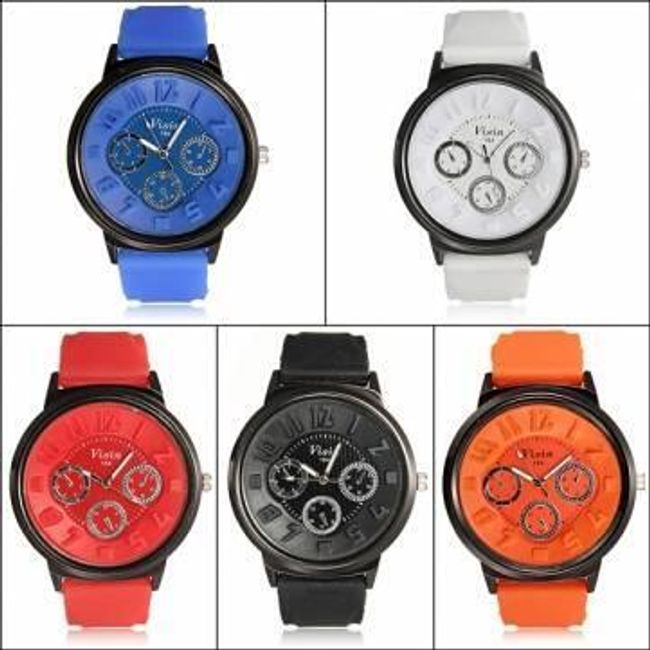 Silikonové army hodinky - 5 barev 1