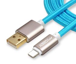 Újratölthető USB kábel az iPhone és az iPad számára - Több szín