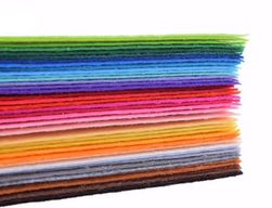 Komplet rezanih dekorativnih tkanin - 40 barv