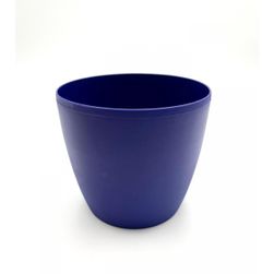 Plastový květináč Ø 14cm - modrý ZO_98-1E4368