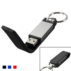 Pendrive 16 GB w skórzanym etui - 3 kolory