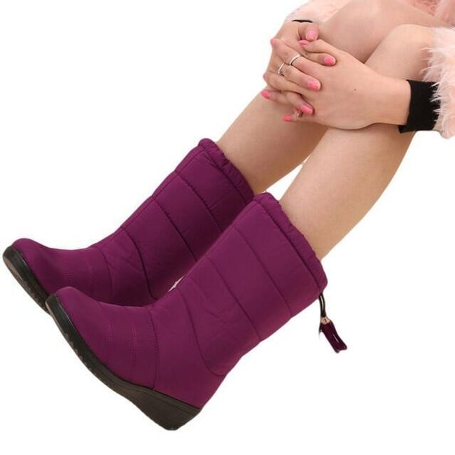 Ženski škornji za zimo - 2 barvi 1