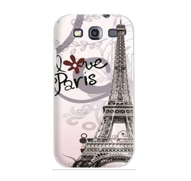 Etui ochronne z wieżą Eiffela na Samsung Galaxy S3/I9300 1